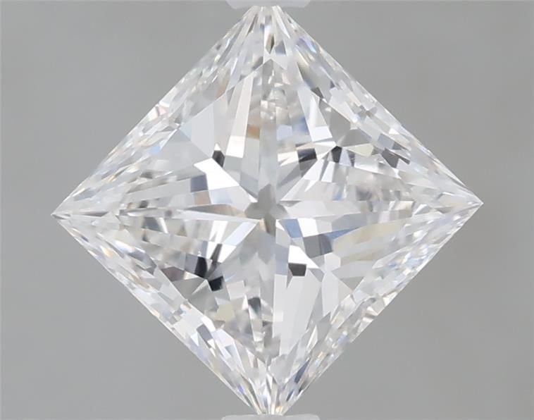 1.55ct E VVS2 Very Good Cut Princess Lab Grown Diamond