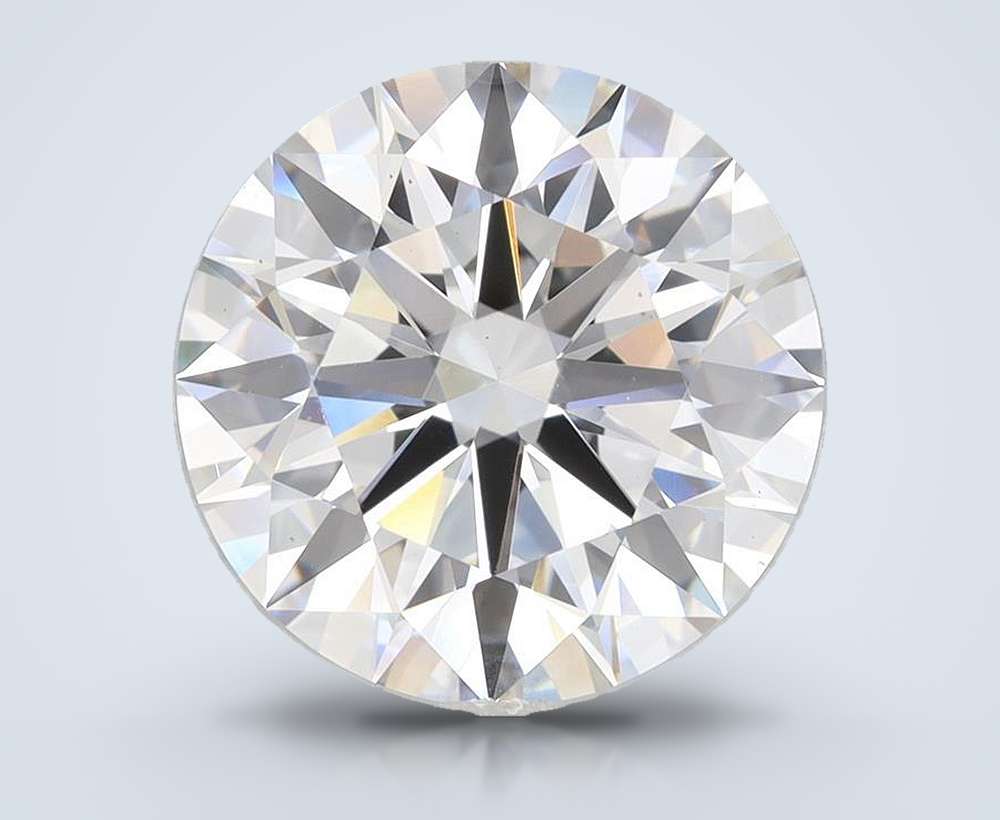 6.08 Carat Round Lab Diamond