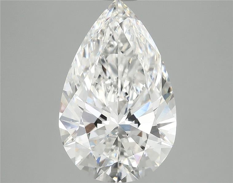 3.93 Carat Pear Lab Diamond