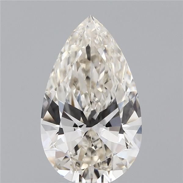 3.21ct I VVS2 Rare Carat Ideal Cut Pear Diamond