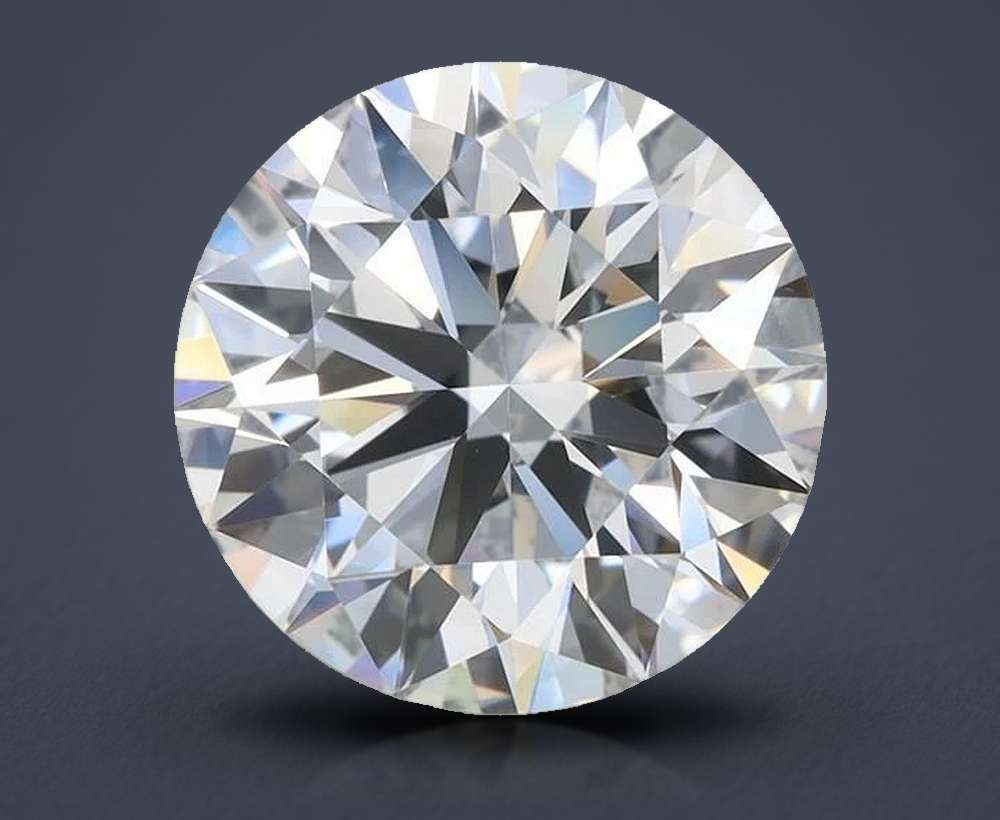 3.38 Carat Round Lab Diamond