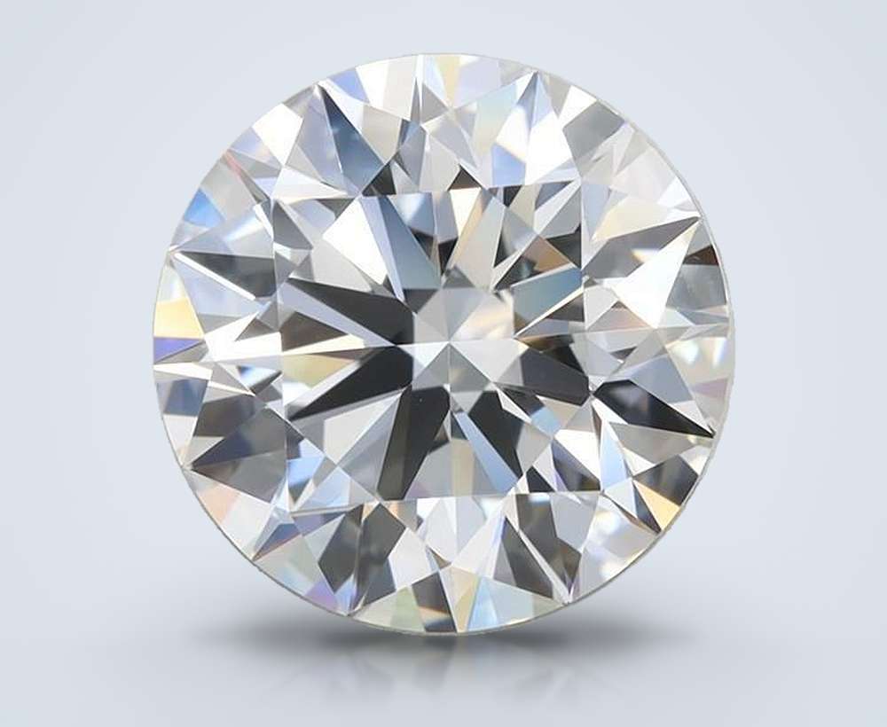 3.38 Carat Round Lab Diamond