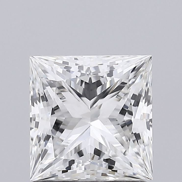 1.21ct G VS1 Rare Carat Ideal Cut Princess Lab Grown Diamond