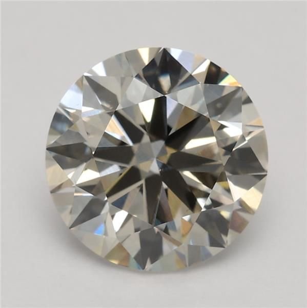 2.50ct K VS1 Rare Carat Ideal Cut Round Lab Grown Diamond