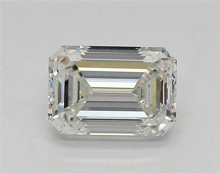 1.50ct F VVS2 Rare Carat Ideal Cut Emerald Lab Grown Diamond