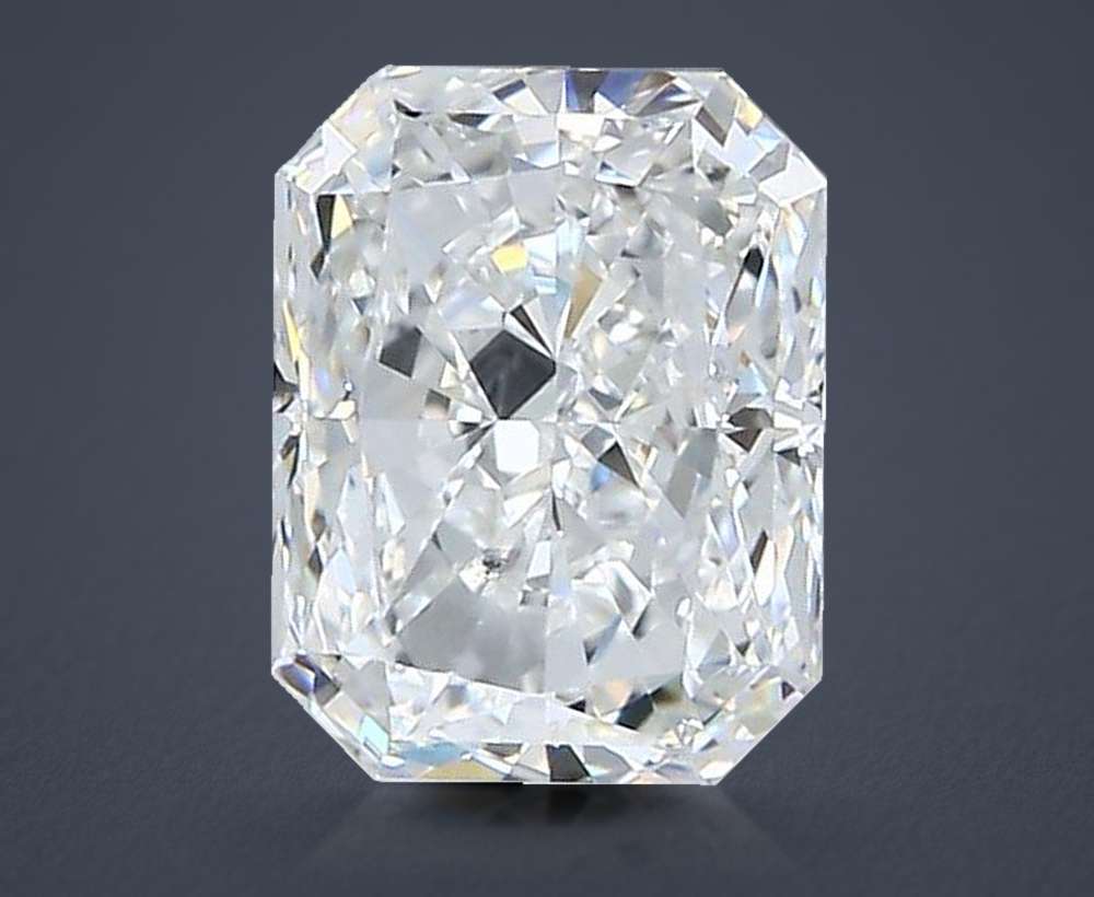 1.62 Carat Radiant Natural Diamond
