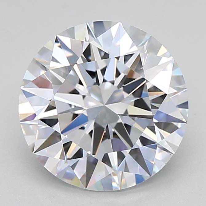 3.07ct D FL Excellent Cut Round Lab Grown Diamond
