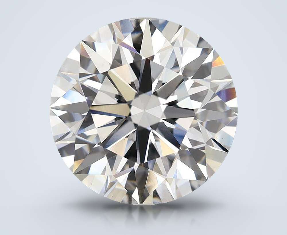 7.03 Carat Round Lab Diamond