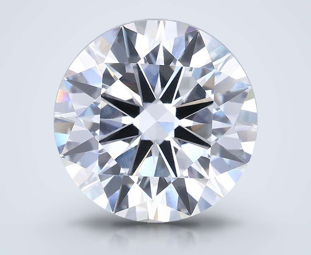 7.03 Carat Round Lab Diamond