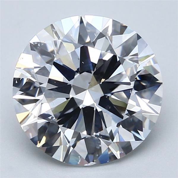 3.50ct D SI1 Rare Carat Ideal Cut Round Diamond