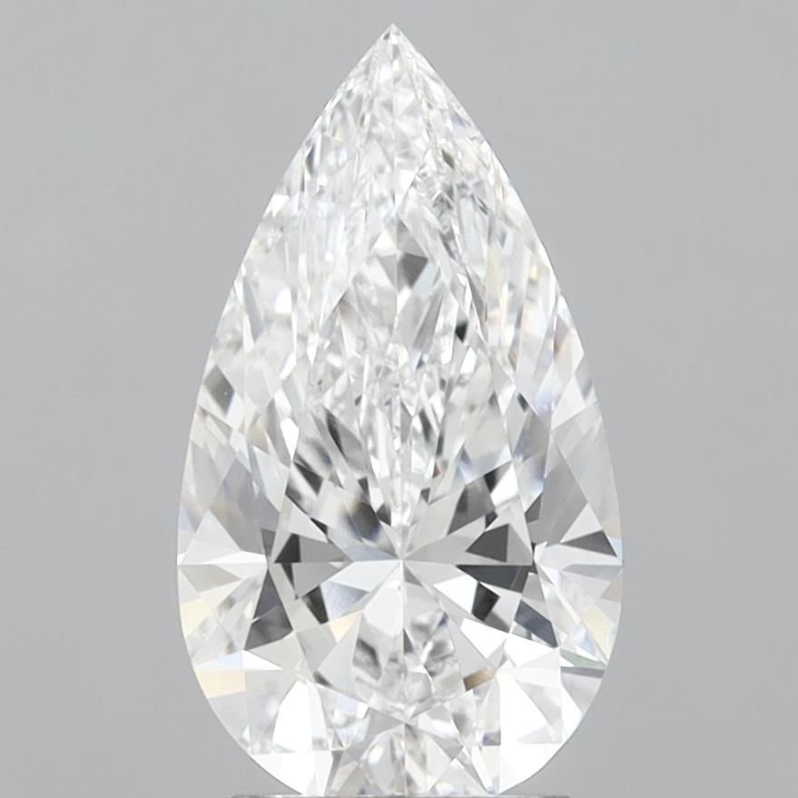 2.95 Carat Pear Lab Diamond
