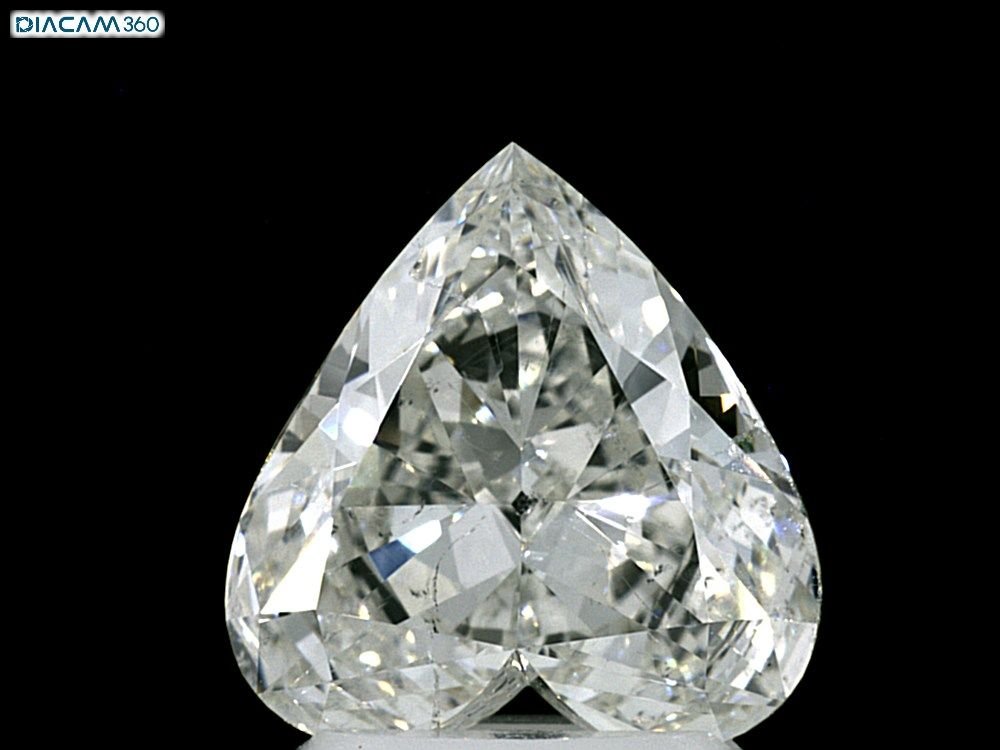 2.26ct J SI1 Very Good Cut Heart Diamond