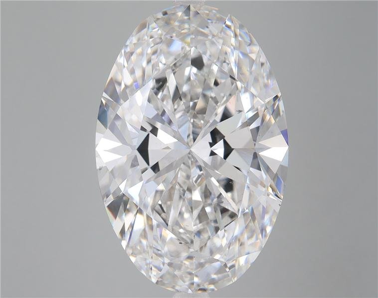 10.53ct F VS2 Rare Carat Ideal Cut Oval Lab Grown Diamond