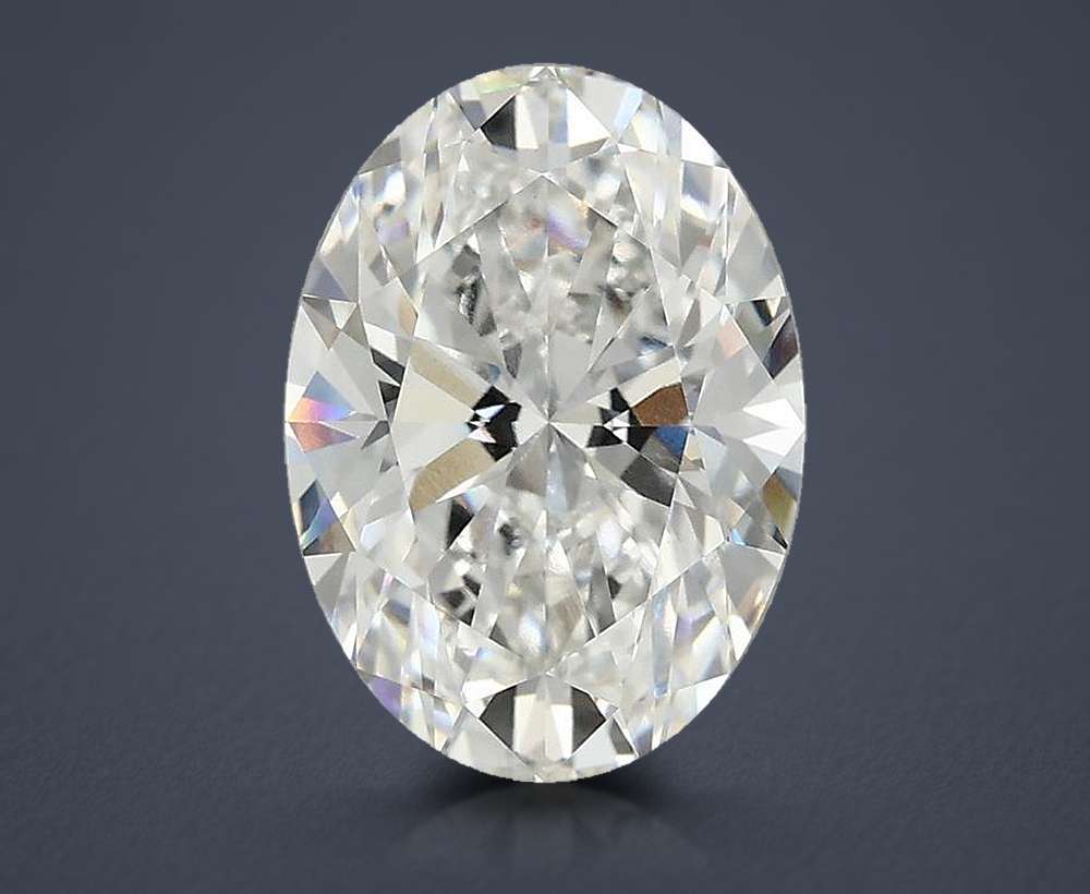 2.81 Carat Oval Lab Diamond