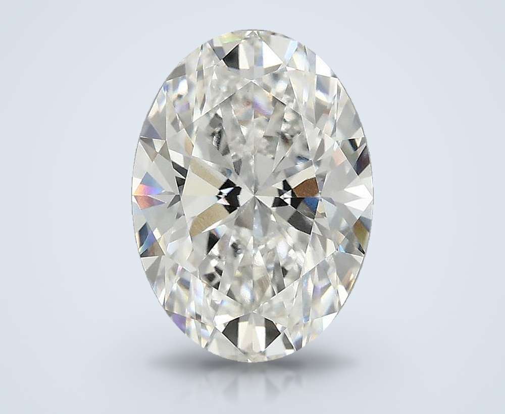 2.81 Carat Oval Lab Diamond