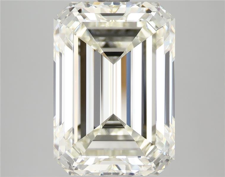 5.01ct J VVS1 Very Good Cut Emerald Diamond