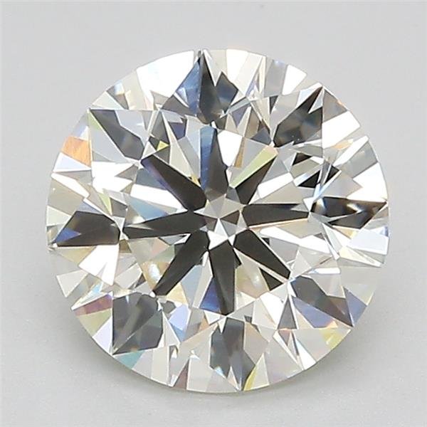 2.27ct J VVS2 Rare Carat Ideal Cut Round Lab Grown Diamond