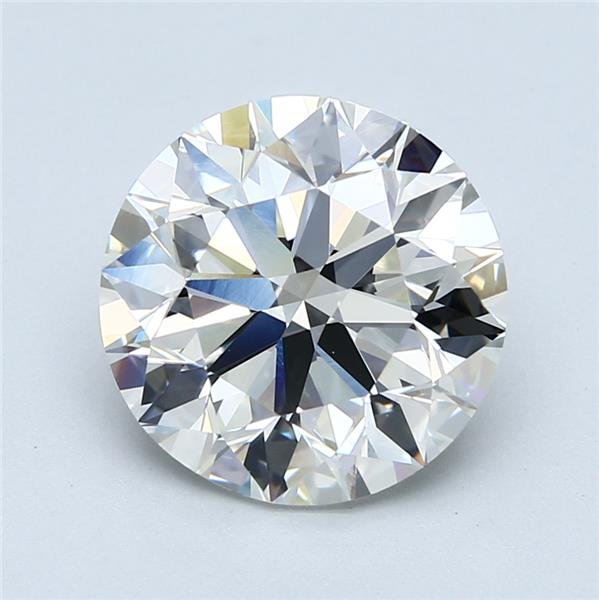 4.70ct F VVS2 Excellent Cut Round Diamond