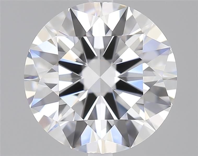 2.02ct E FL Rare Carat Ideal Cut Round Diamond