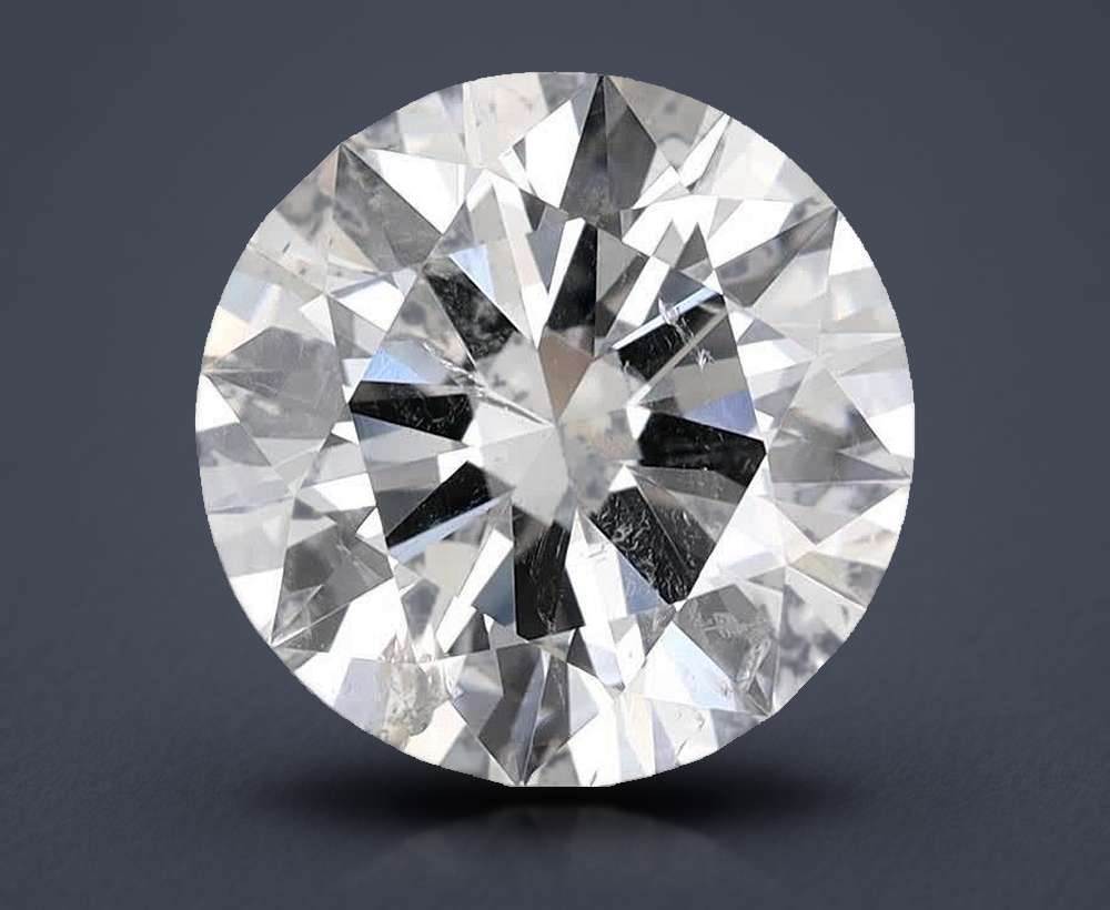 3.01 Carat Round Natural Diamond