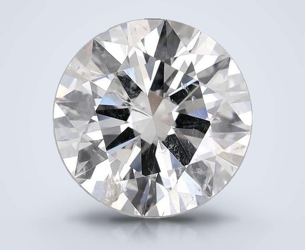 3.01 Carat Round Natural Diamond