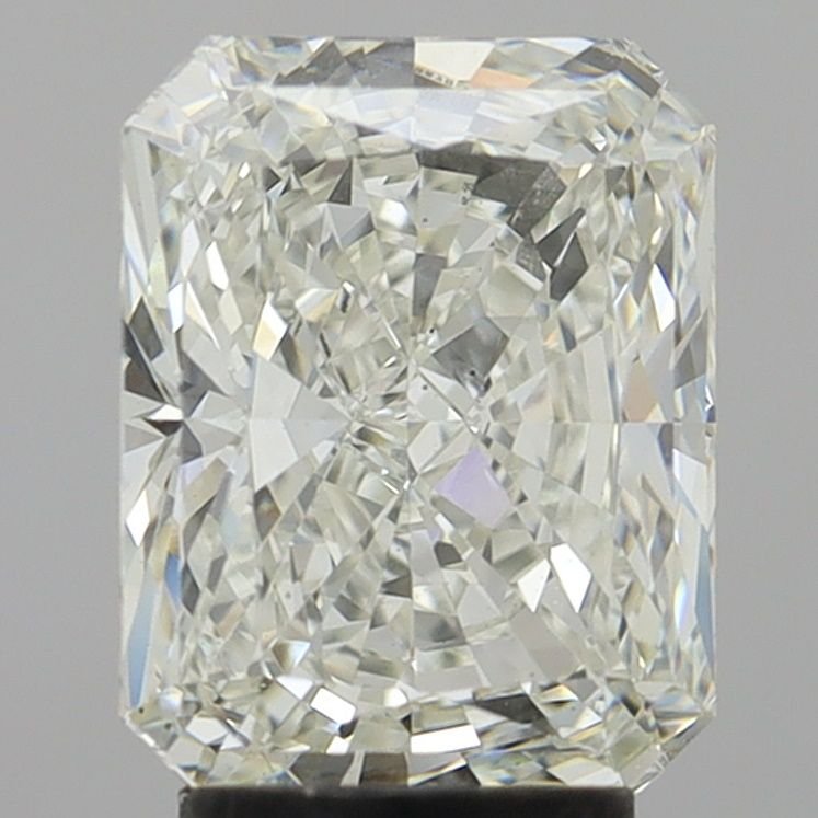 3.67ct H VS2 Rare Carat Ideal Cut Radiant Lab Grown Diamond