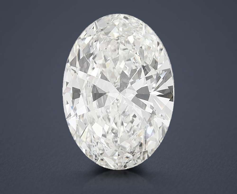 8.24 Carat Oval Lab Diamond
