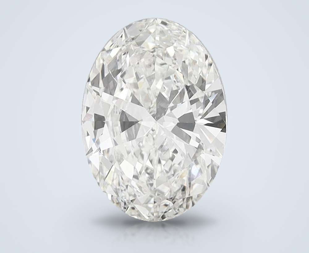8.24 Carat Oval Lab Diamond