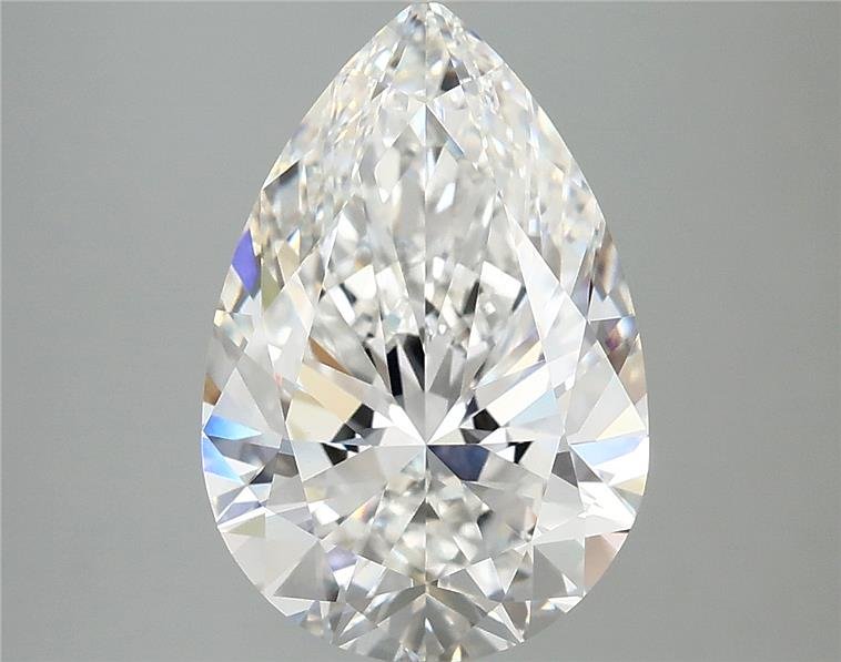 3.93 Carat Pear Lab Diamond