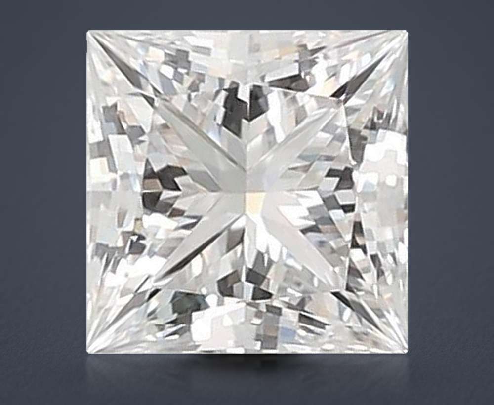 0.91 Carat Princess Lab Diamond