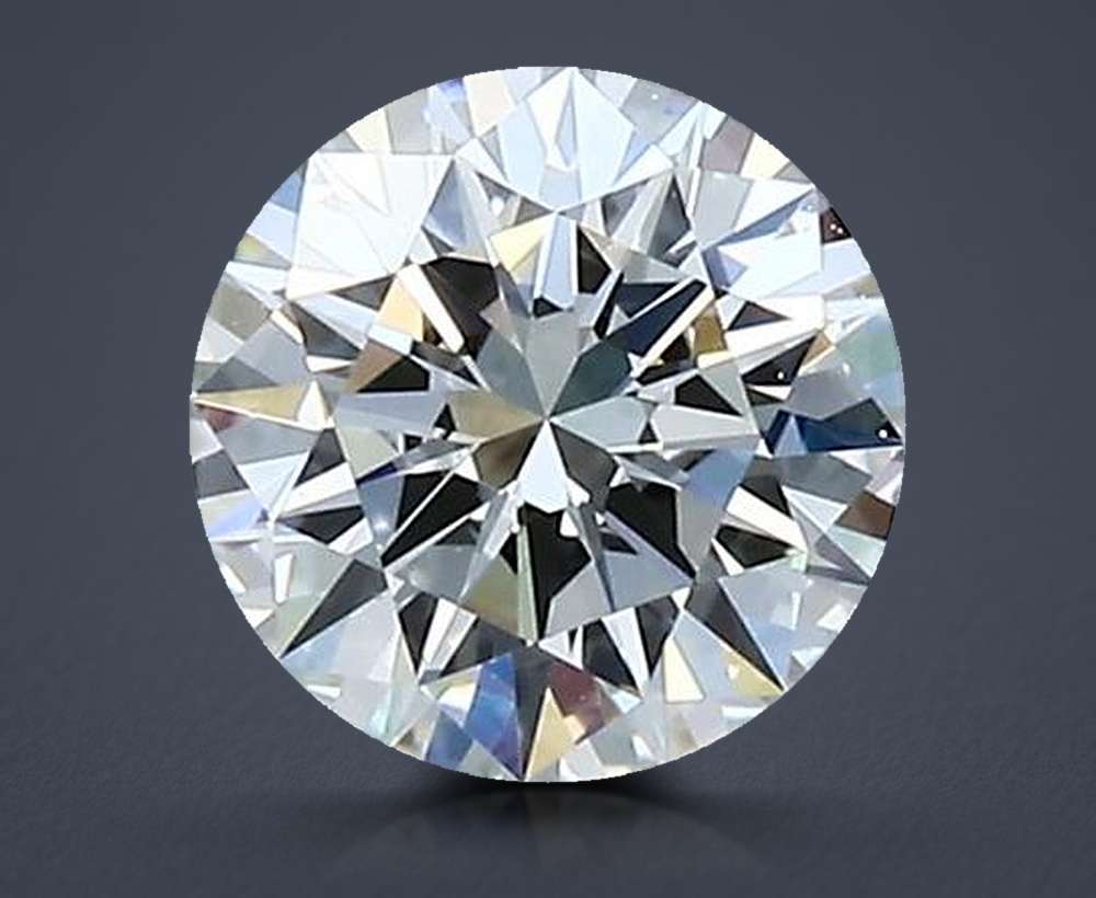 0.77 Carat Round Natural Diamond