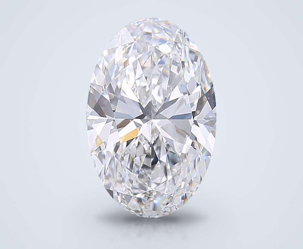 7.11 Carat Oval Lab Diamond