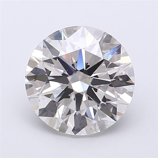 2.07ct F VS2 Rare Carat Ideal Cut Round Lab Grown Diamond