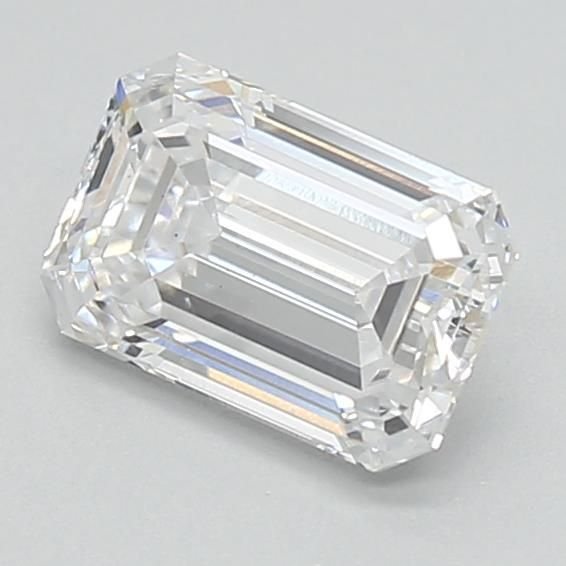 1.03ct D VS1 Rare Carat Ideal Cut Emerald Lab Grown Diamond