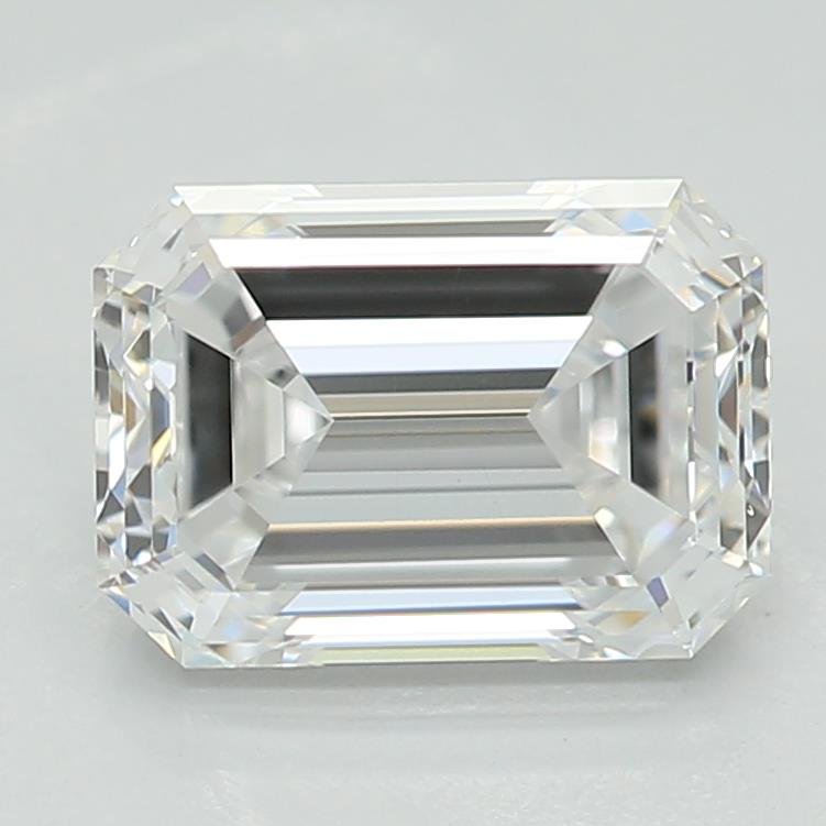 1.00ct D VS2 Very Good Cut Emerald Lab Grown Diamond