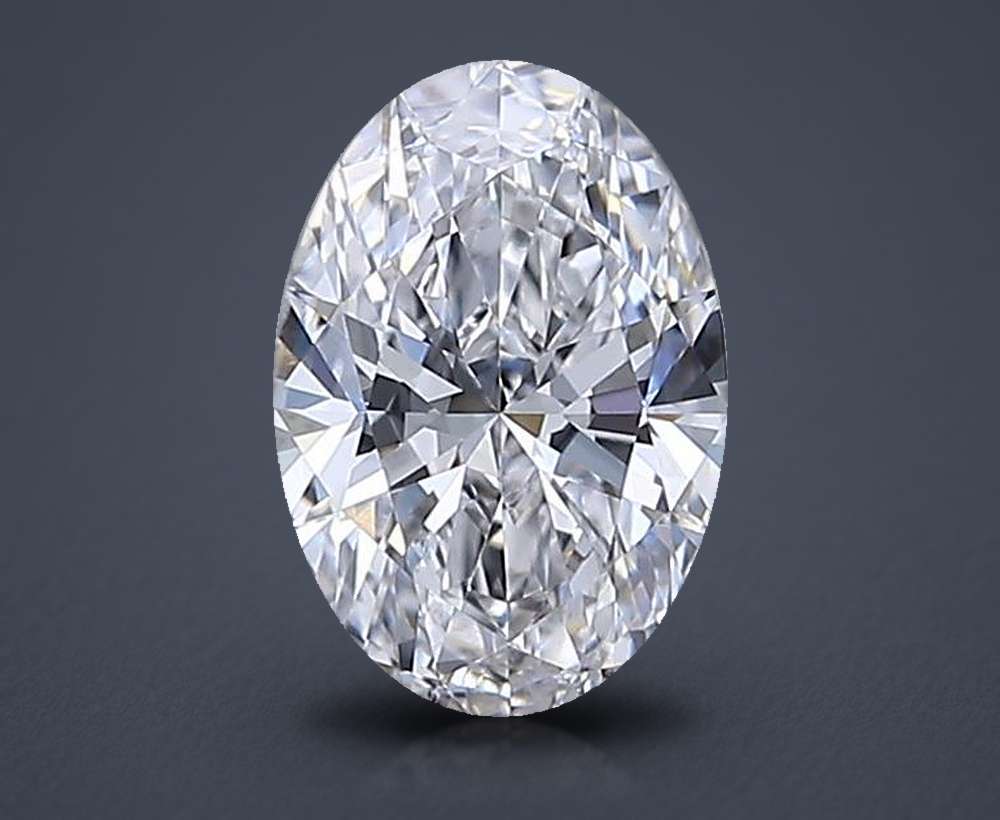 0.79 Carat Oval Lab Diamond