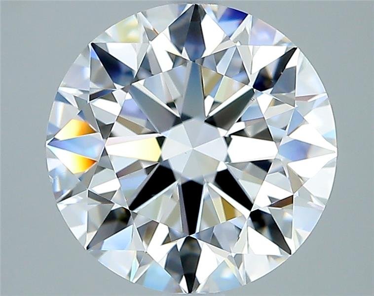 3.49ct E VS2 Excellent Cut Round Diamond