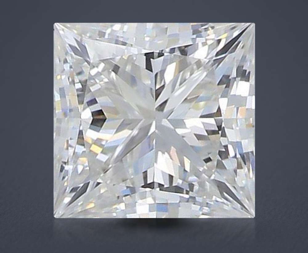 0.91 Carat Princess Lab Diamond