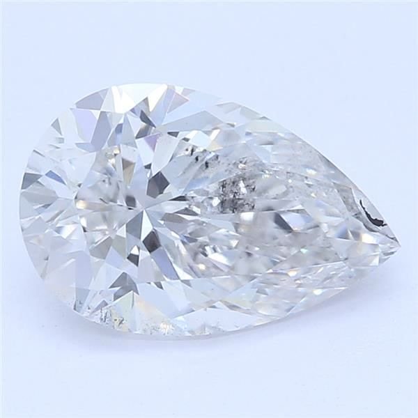 1.03ct F SI1 Rare Carat Ideal Cut Pear Lab Grown Diamond