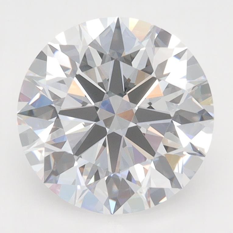 2.66ct D VVS1 Rare Carat Ideal Cut Round Lab Grown Diamond