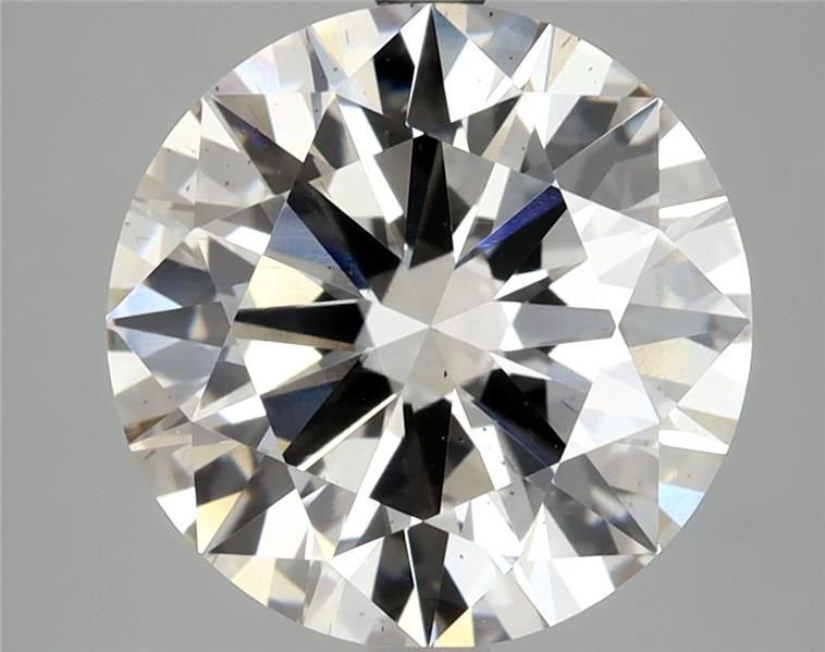4.72ct F SI1 Excellent Cut Round Lab Grown Diamond
