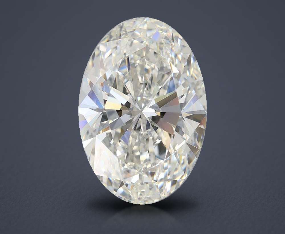5.12 Carat Oval Lab Diamond