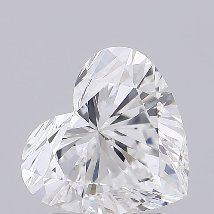 1.49ct E VVS2 Rare Carat Ideal Cut Heart Lab Grown Diamond