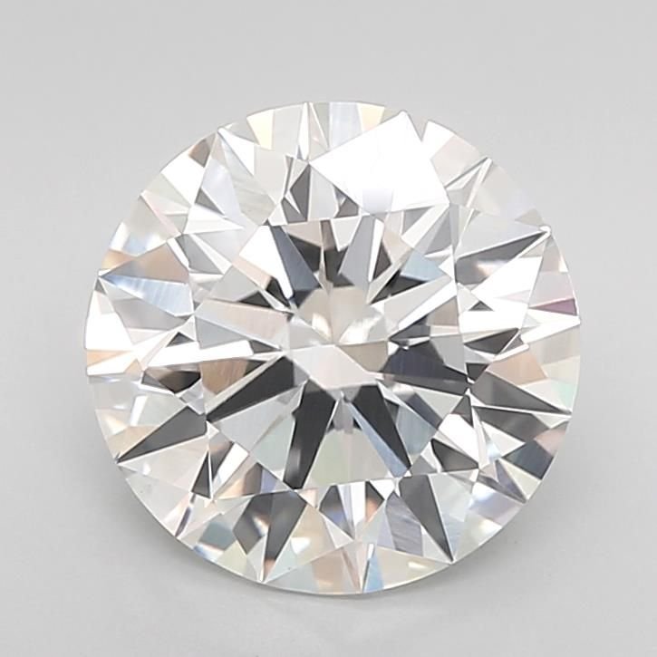 3.01ct F VS1 Rare Carat Ideal Cut Round Lab Grown Diamond