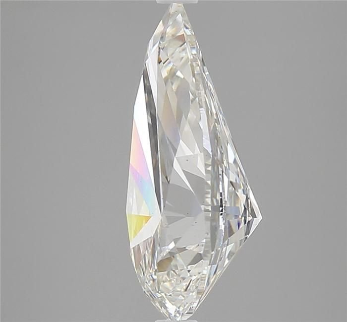 5.27ct H VS2 Rare Carat Ideal Cut Pear Lab Grown Diamond