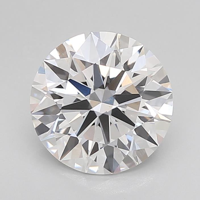 2.58ct D VS1 Rare Carat Ideal Cut Round Lab Grown Diamond