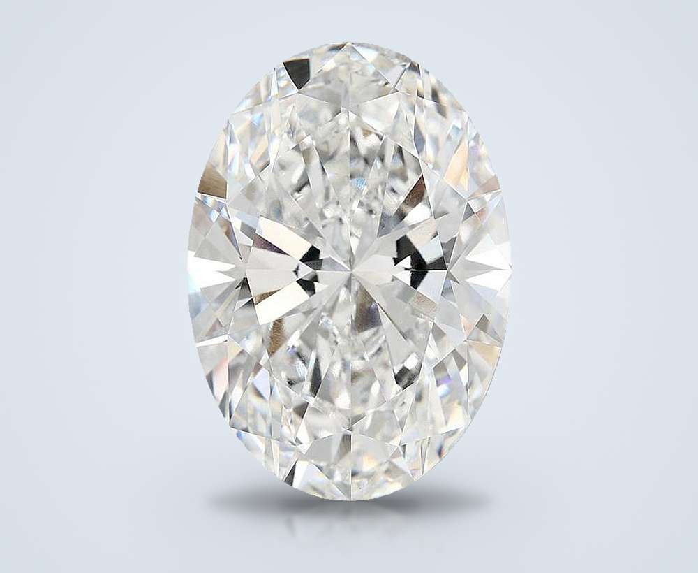 9.96 Carat Oval Lab Diamond
