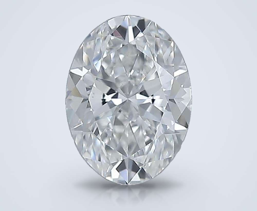 0.90 Carat Oval Natural Diamond