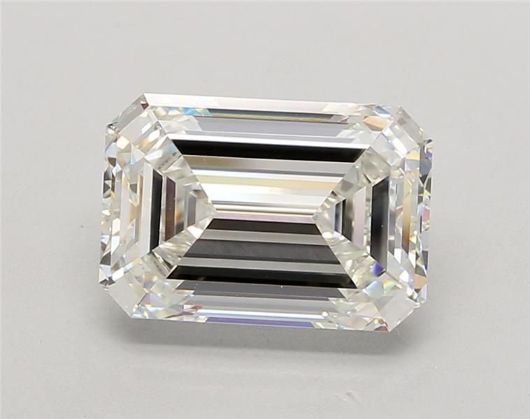 4.01ct G VS1 Rare Carat Ideal Cut Emerald Lab Grown Diamond
