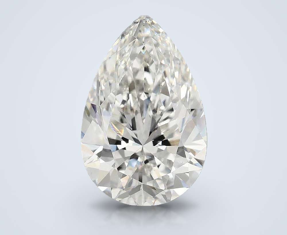 6.10 Carat Pear Lab Diamond